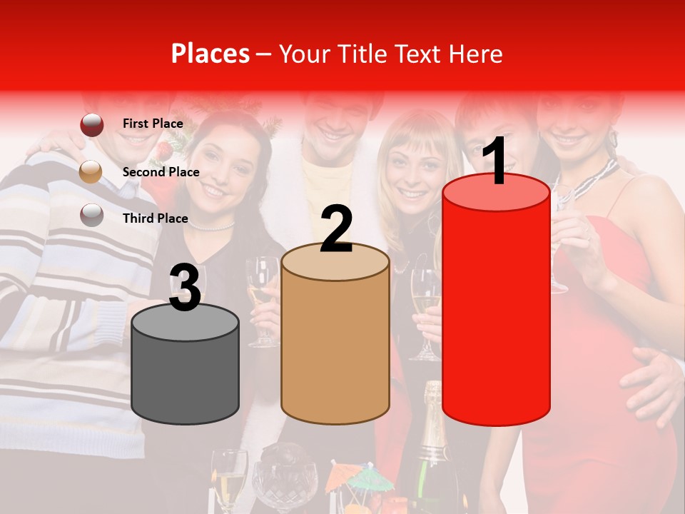 Festive Party Looking PowerPoint Template