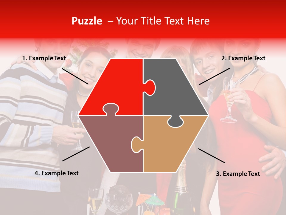 Festive Party Looking PowerPoint Template