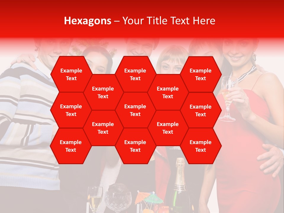 Festive Party Looking PowerPoint Template