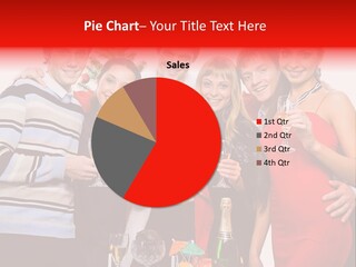 Festive Party Looking PowerPoint Template