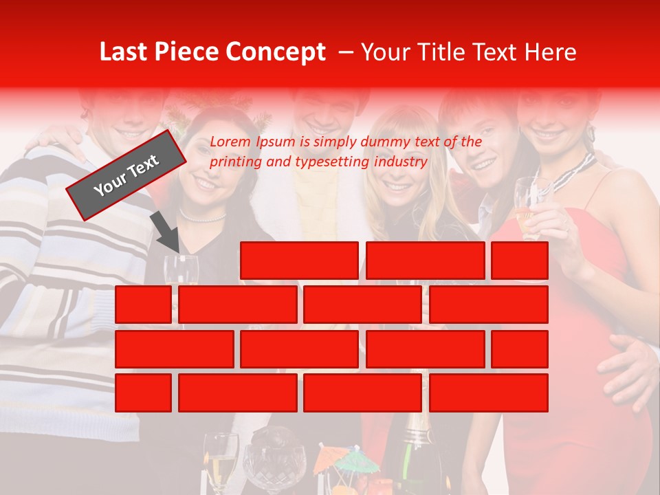Festive Party Looking PowerPoint Template