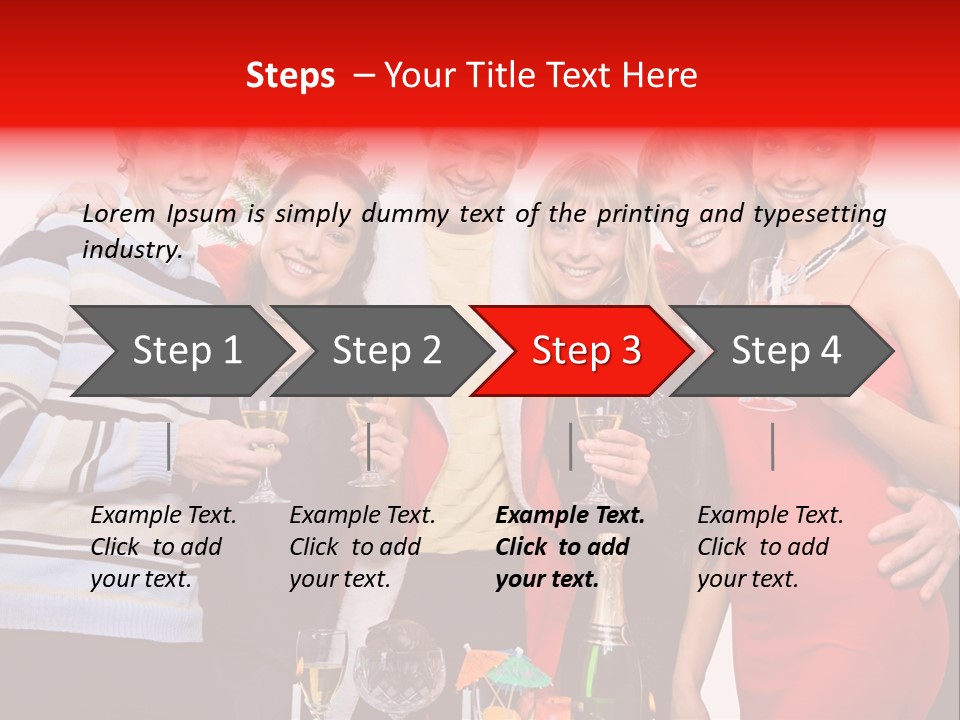 Festive Party Looking PowerPoint Template