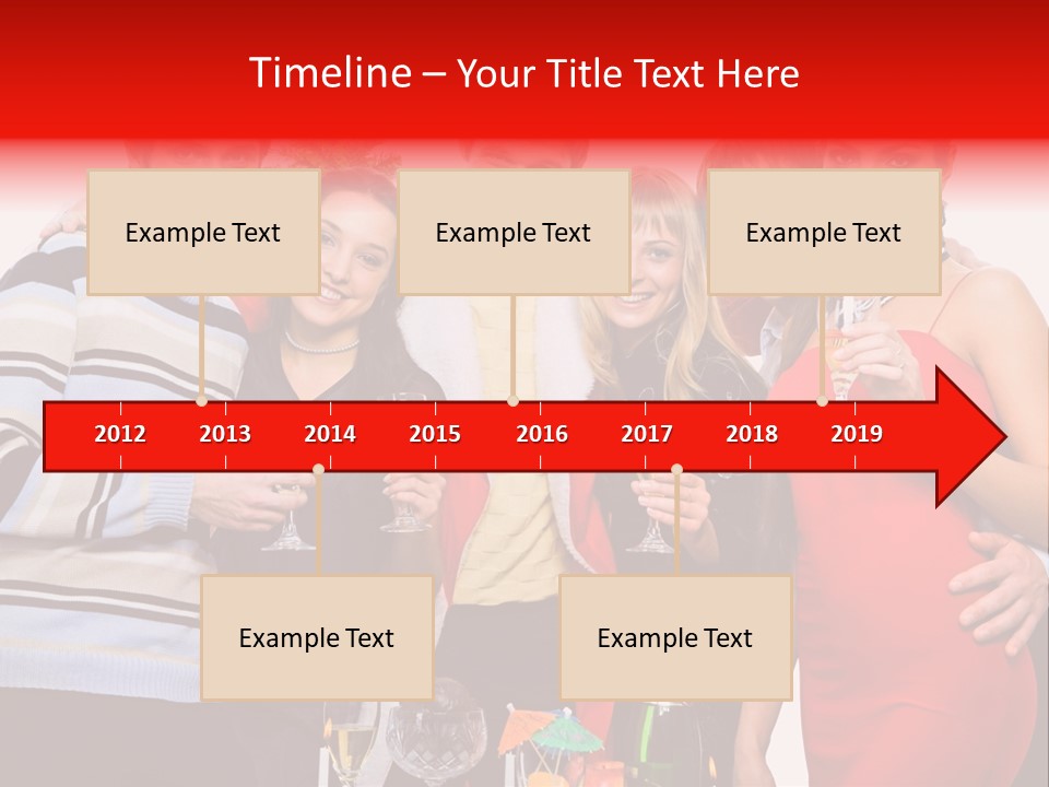 Festive Party Looking PowerPoint Template