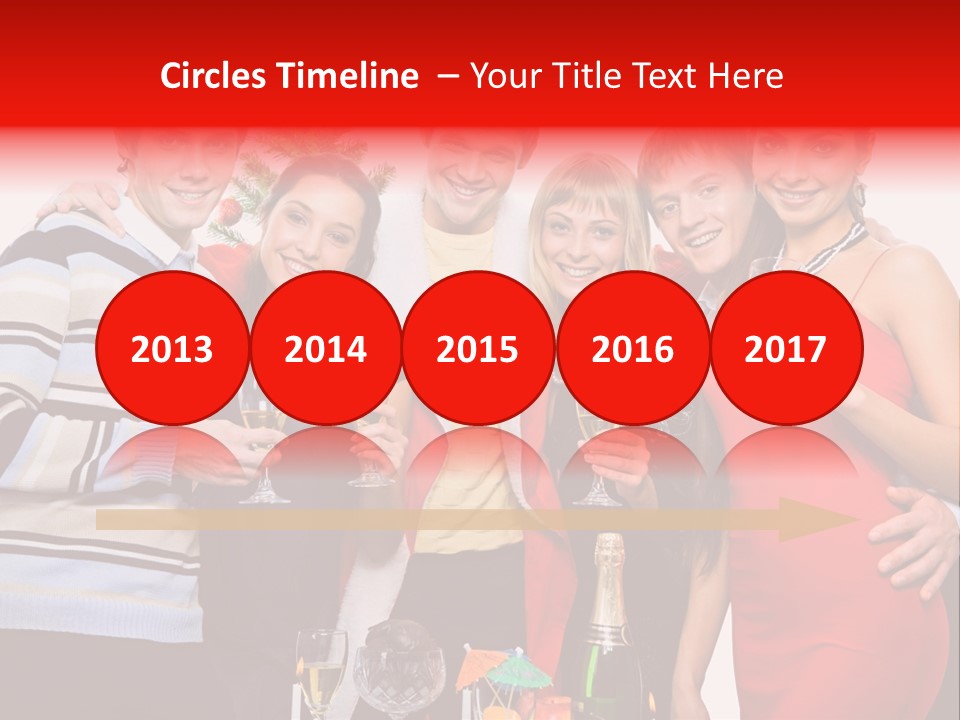 Festive Party Looking PowerPoint Template