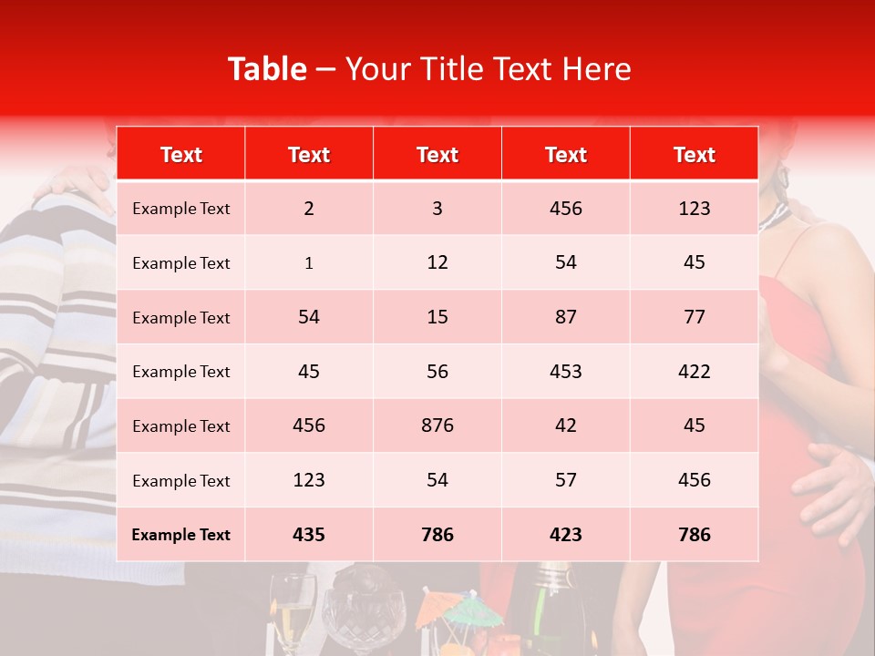 Festive Party Looking PowerPoint Template