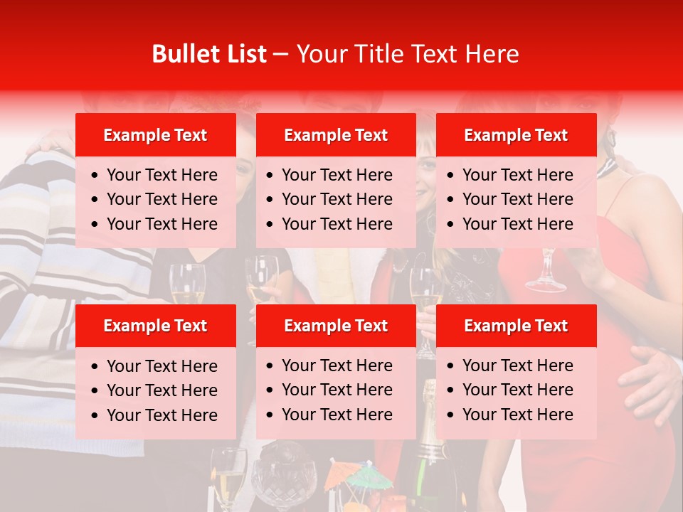 Festive Party Looking PowerPoint Template