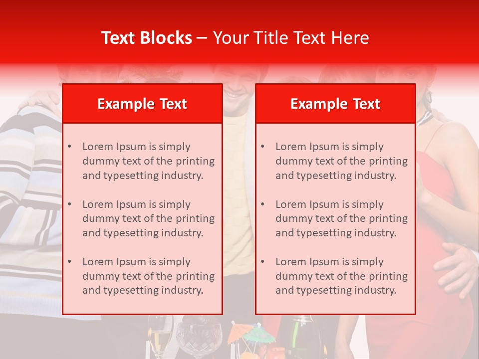 Festive Party Looking PowerPoint Template