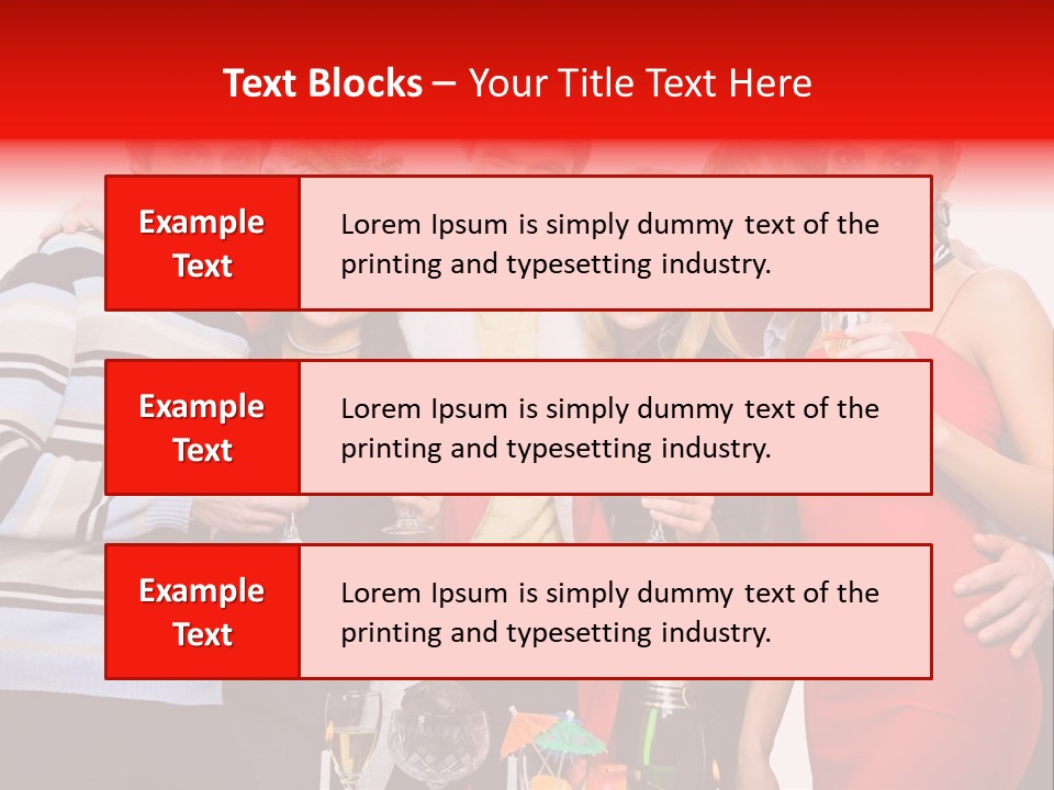 Festive Party Looking PowerPoint Template