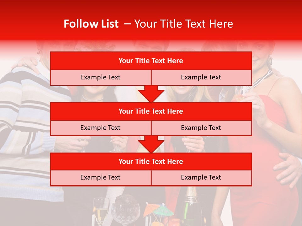 Festive Party Looking PowerPoint Template