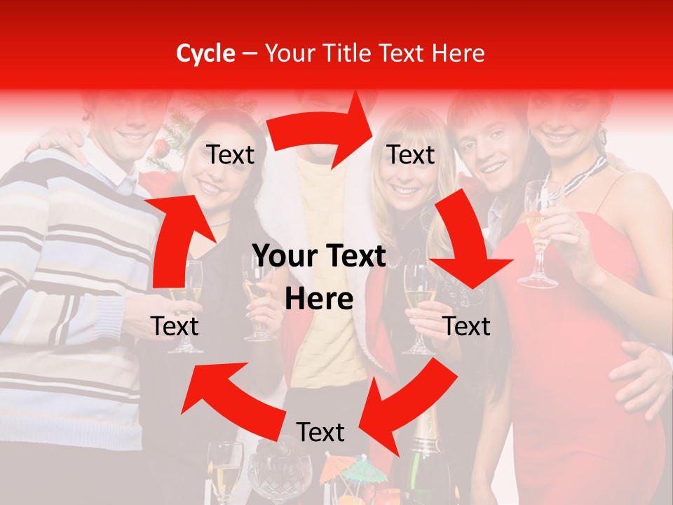 Festive Party Looking PowerPoint Template