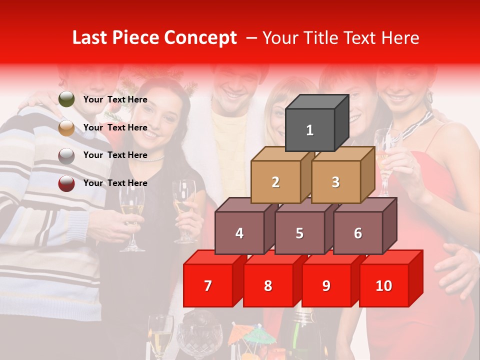 Festive Party Looking PowerPoint Template