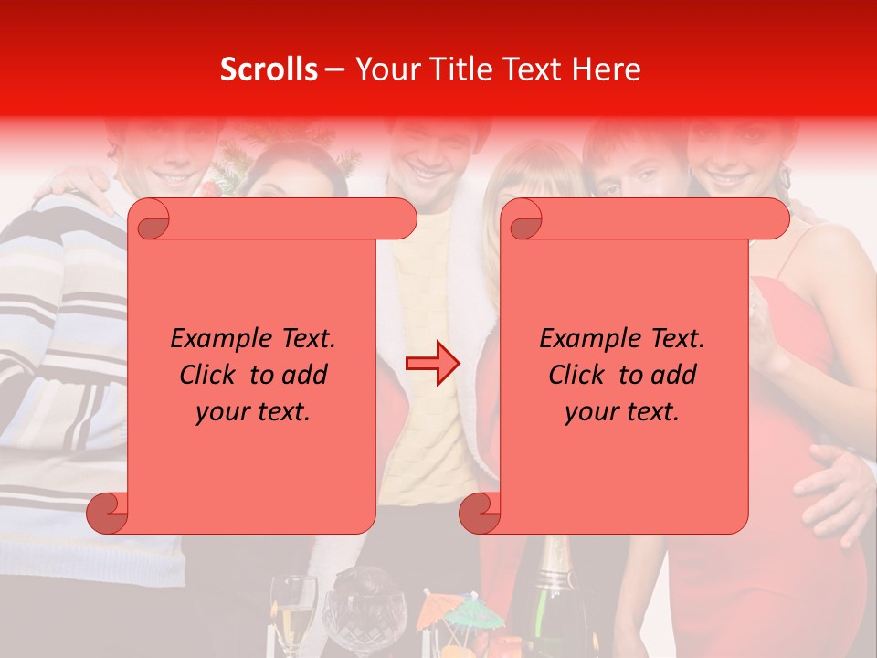 Festive Party Looking PowerPoint Template