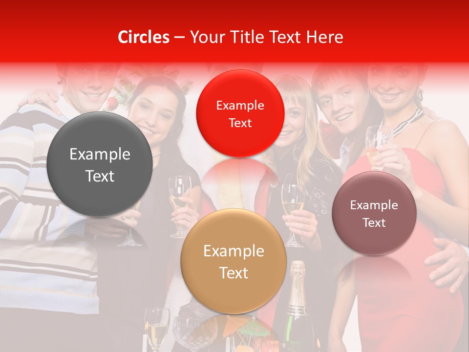 Festive Party Looking PowerPoint Template