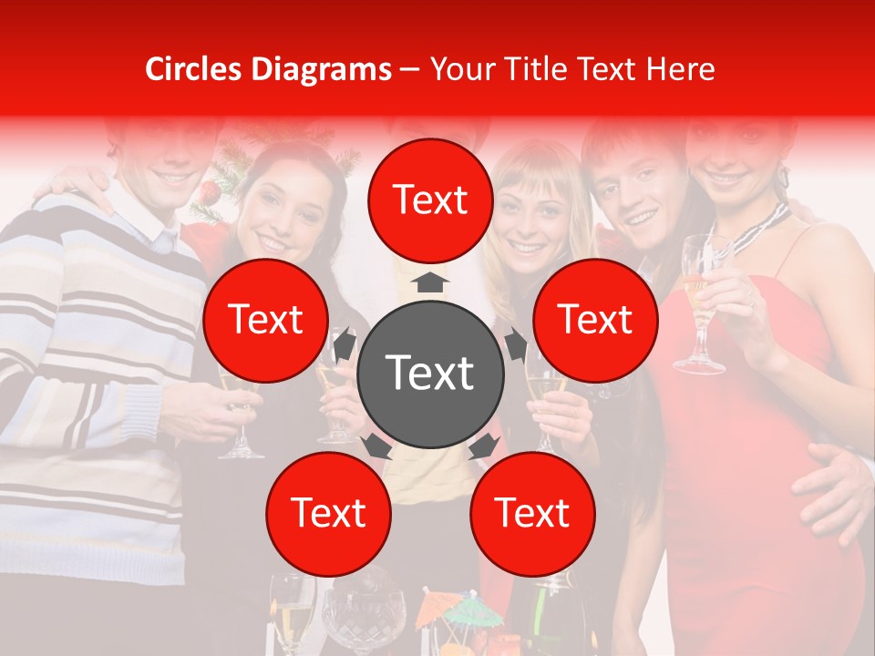 Festive Party Looking PowerPoint Template