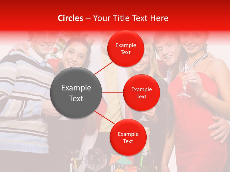 Festive Party Looking PowerPoint Template