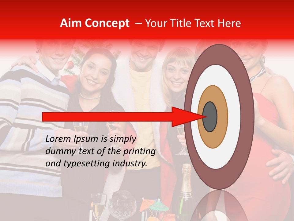 Festive Party Looking PowerPoint Template