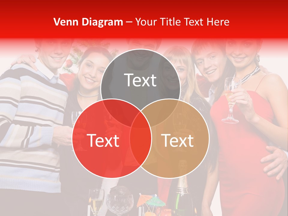 Festive Party Looking PowerPoint Template