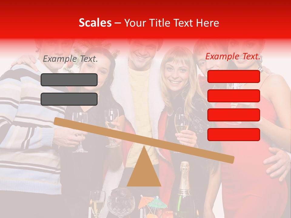 Festive Party Looking PowerPoint Template