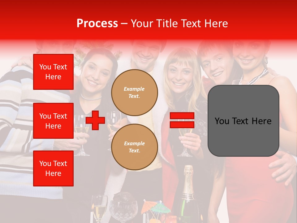 Festive Party Looking PowerPoint Template