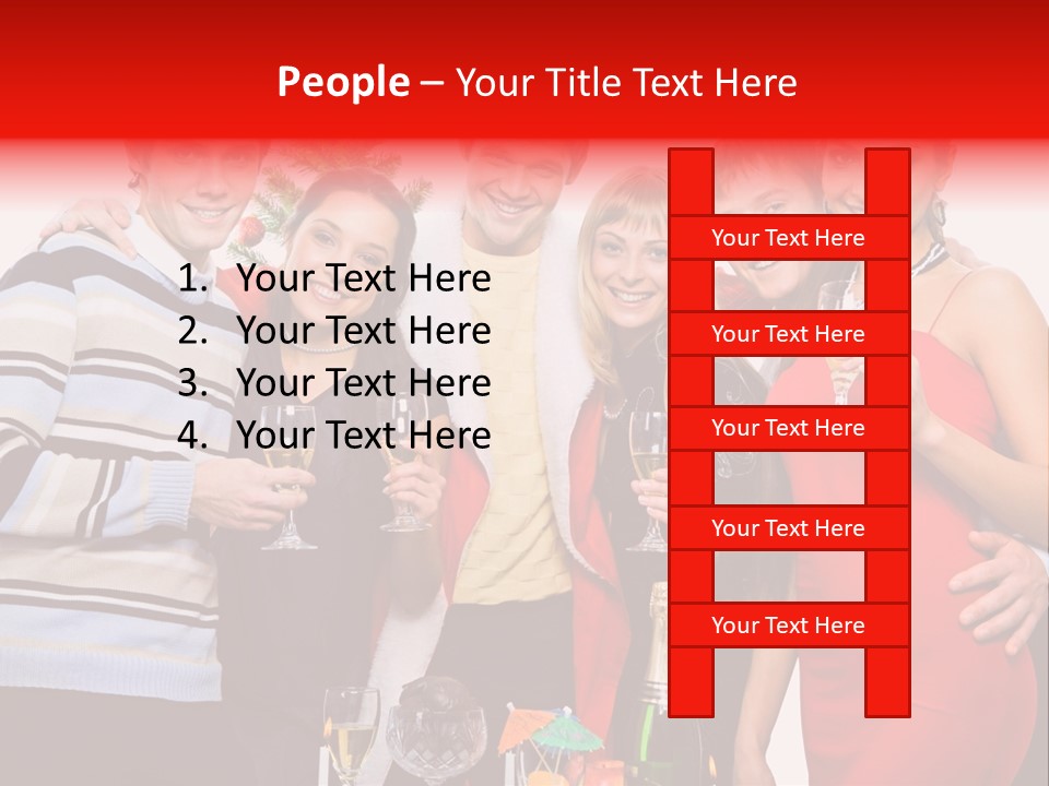 Festive Party Looking PowerPoint Template