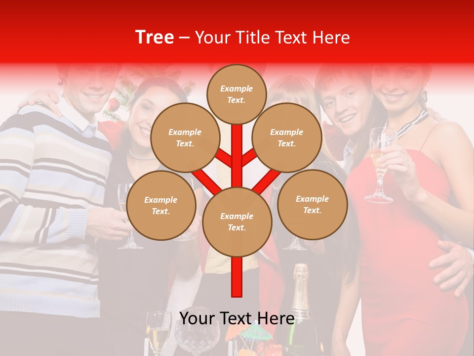 Festive Party Looking PowerPoint Template