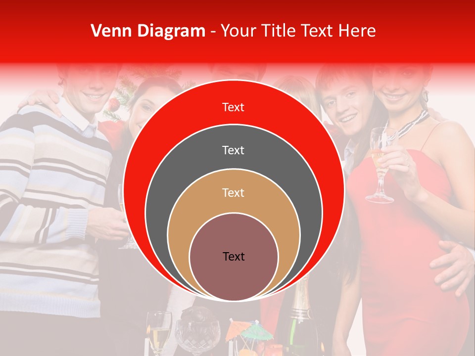 Festive Party Looking PowerPoint Template