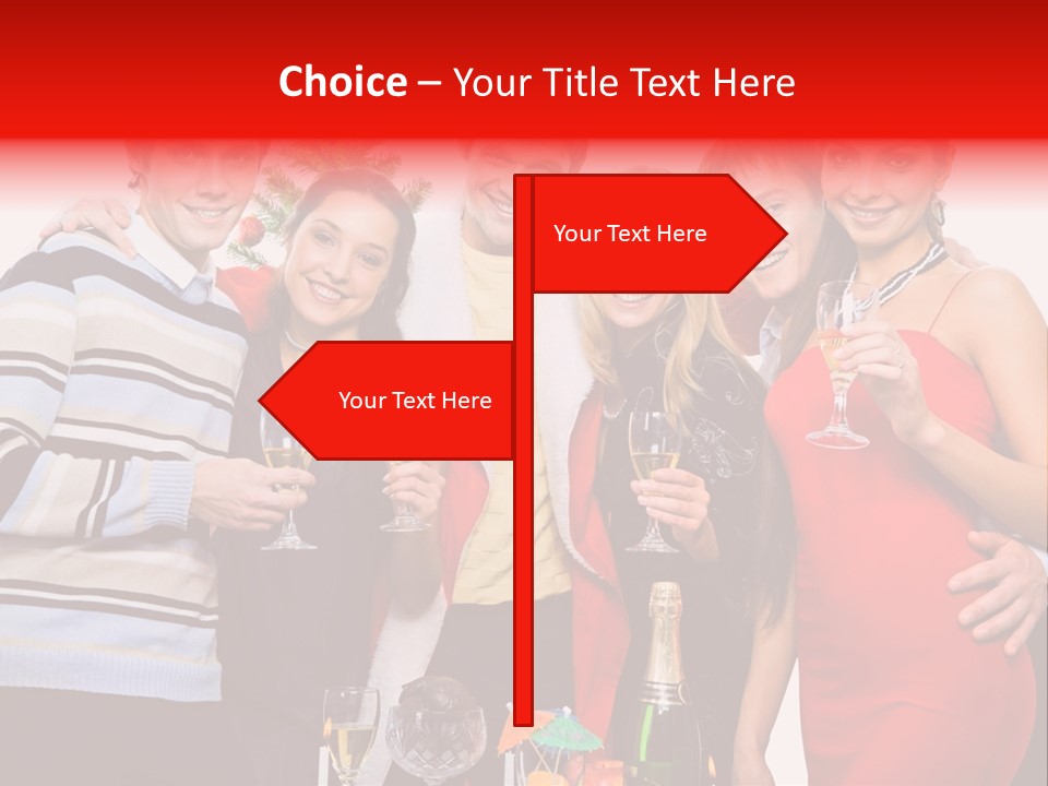 Festive Party Looking PowerPoint Template