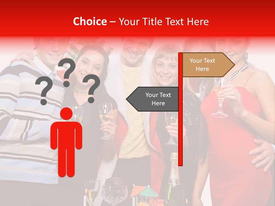 Festive Party Looking PowerPoint Template