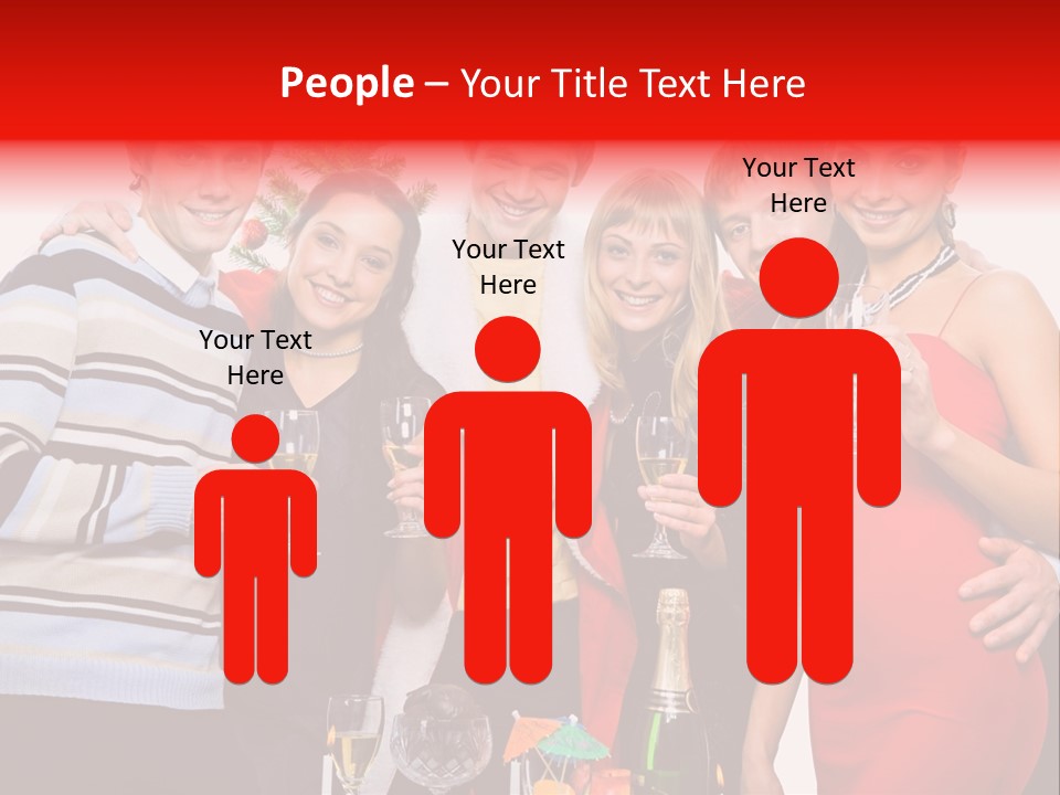 Festive Party Looking PowerPoint Template