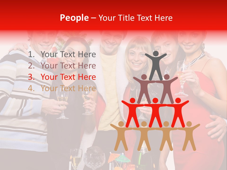 Festive Party Looking PowerPoint Template