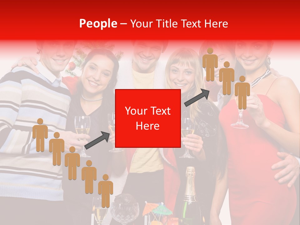 Festive Party Looking PowerPoint Template