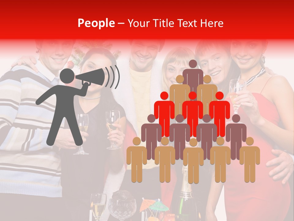 Festive Party Looking PowerPoint Template