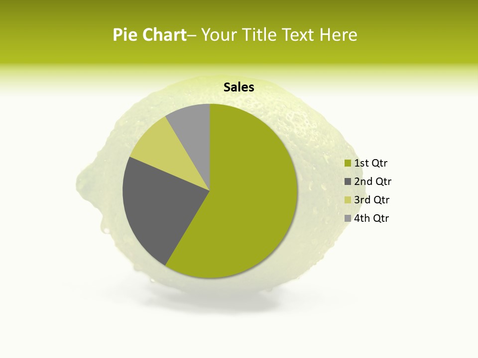 Yellow Close Isolated PowerPoint Template