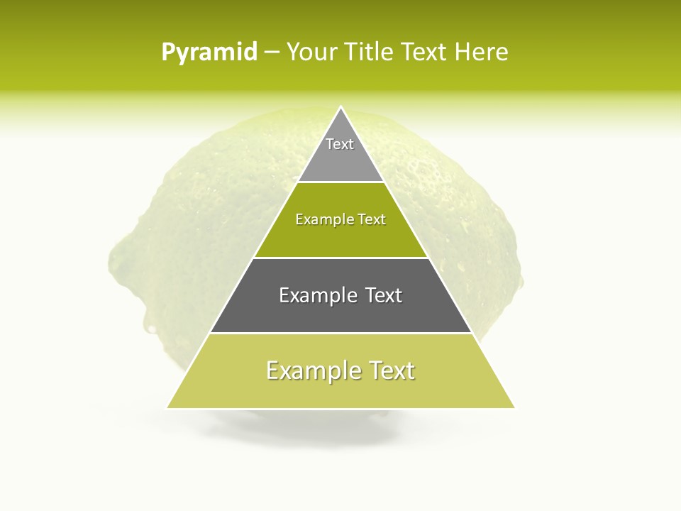 Yellow Close Isolated PowerPoint Template