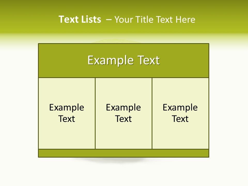 Yellow Close Isolated PowerPoint Template