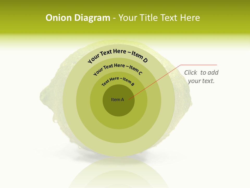 Yellow Close Isolated PowerPoint Template