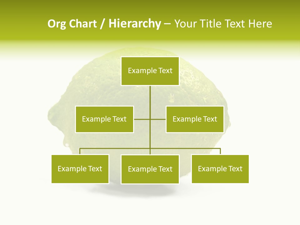 Yellow Close Isolated PowerPoint Template