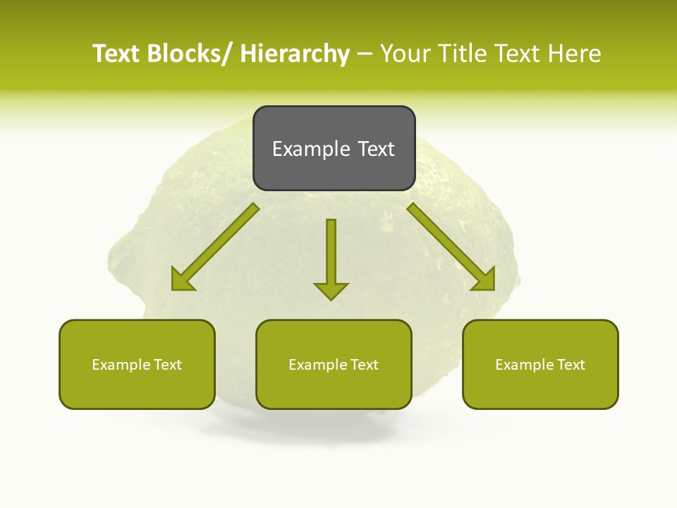 Yellow Close Isolated PowerPoint Template