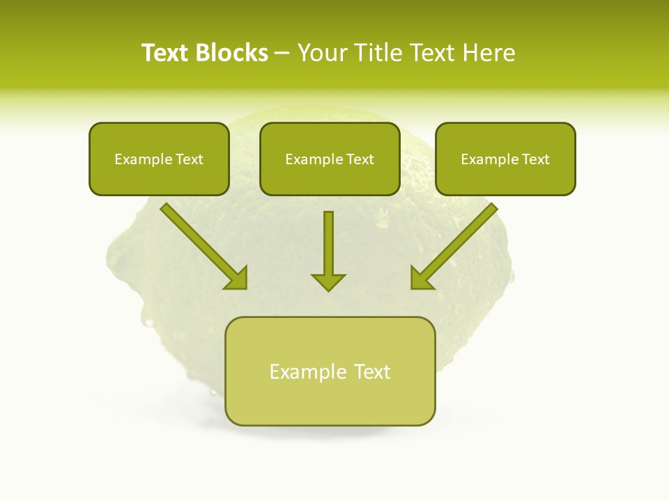 Yellow Close Isolated PowerPoint Template