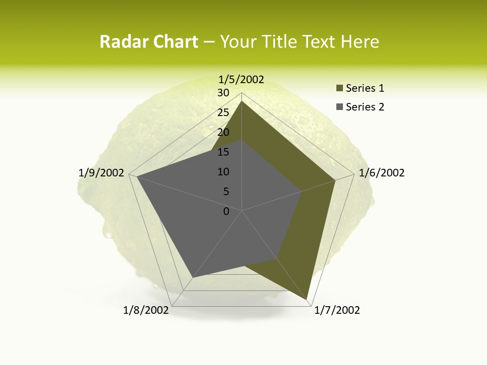 Yellow Close Isolated PowerPoint Template