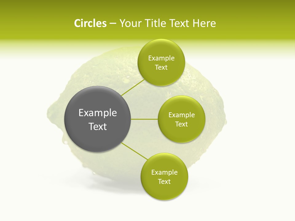 Yellow Close Isolated PowerPoint Template