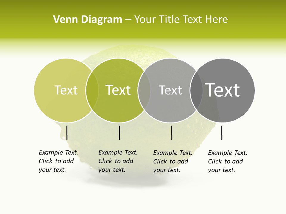 Yellow Close Isolated PowerPoint Template