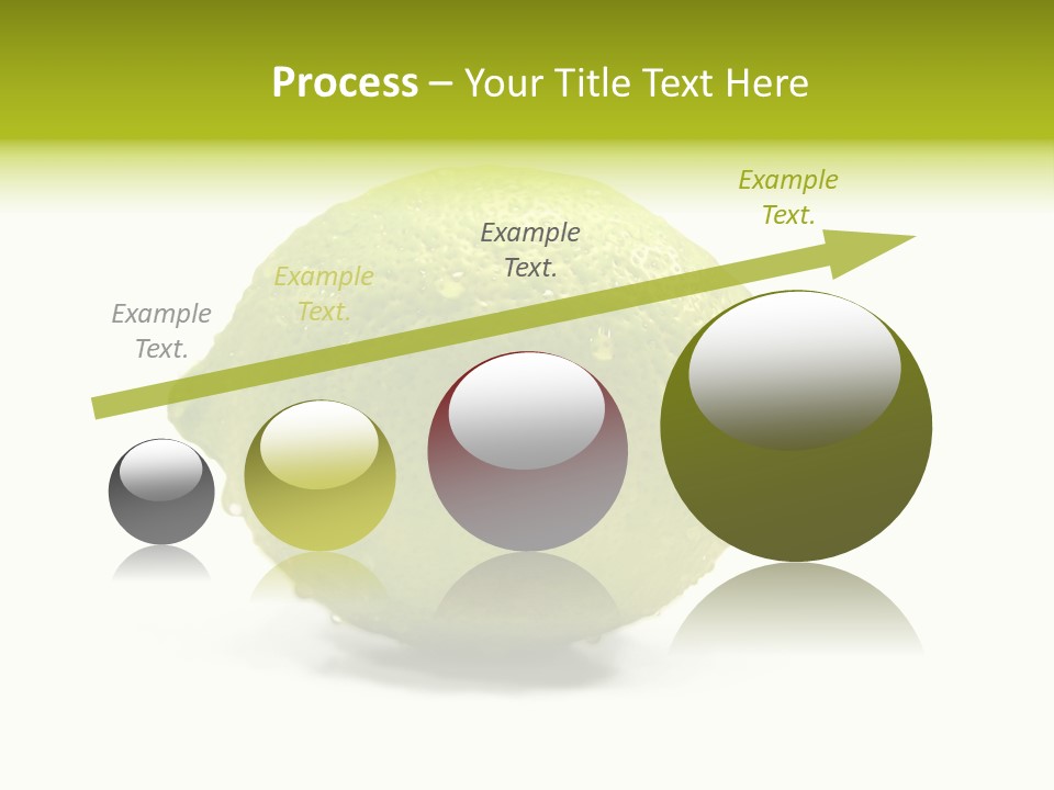 Yellow Close Isolated PowerPoint Template