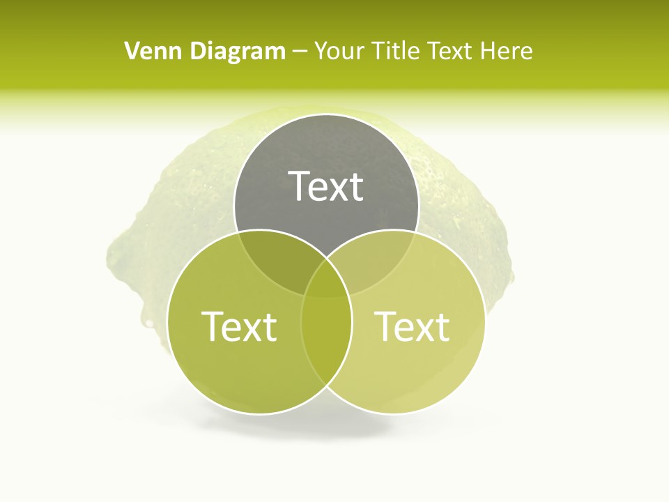 Yellow Close Isolated PowerPoint Template