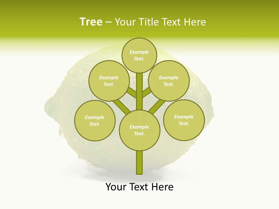 Yellow Close Isolated PowerPoint Template