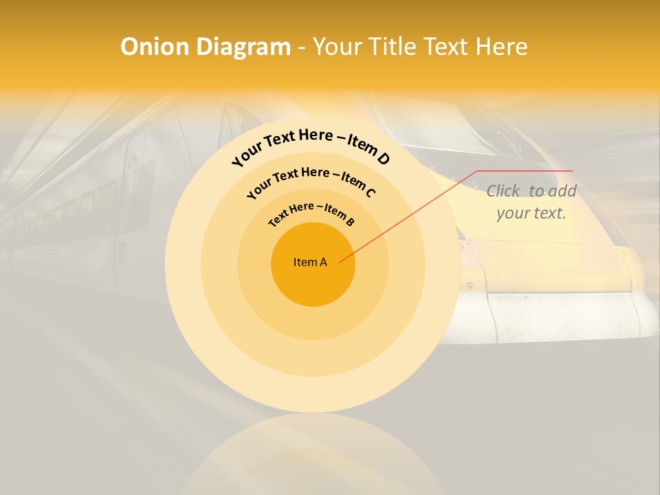 Business Diesel Railway PowerPoint Template