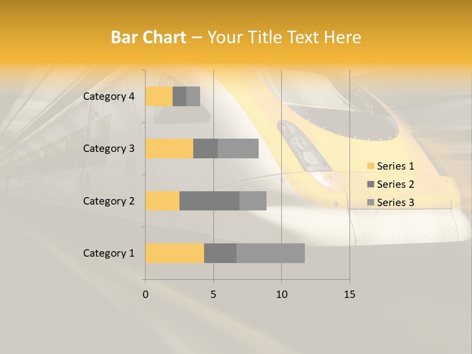 Business Diesel Railway PowerPoint Template