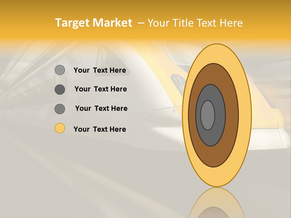 Business Diesel Railway PowerPoint Template