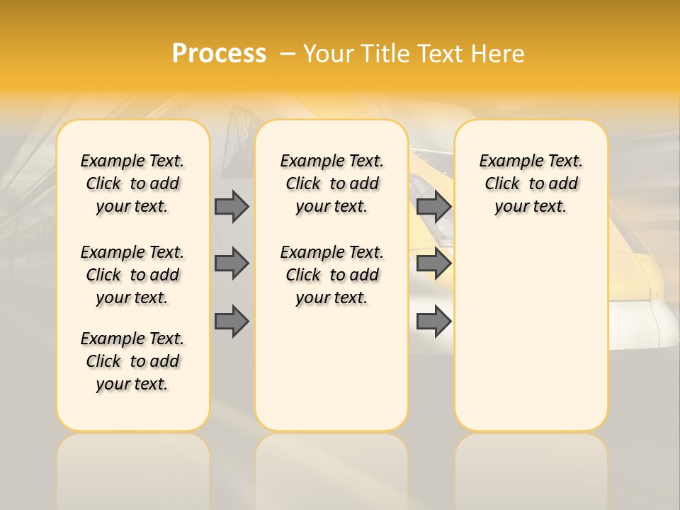 Business Diesel Railway PowerPoint Template