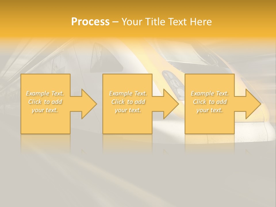 Business Diesel Railway PowerPoint Template